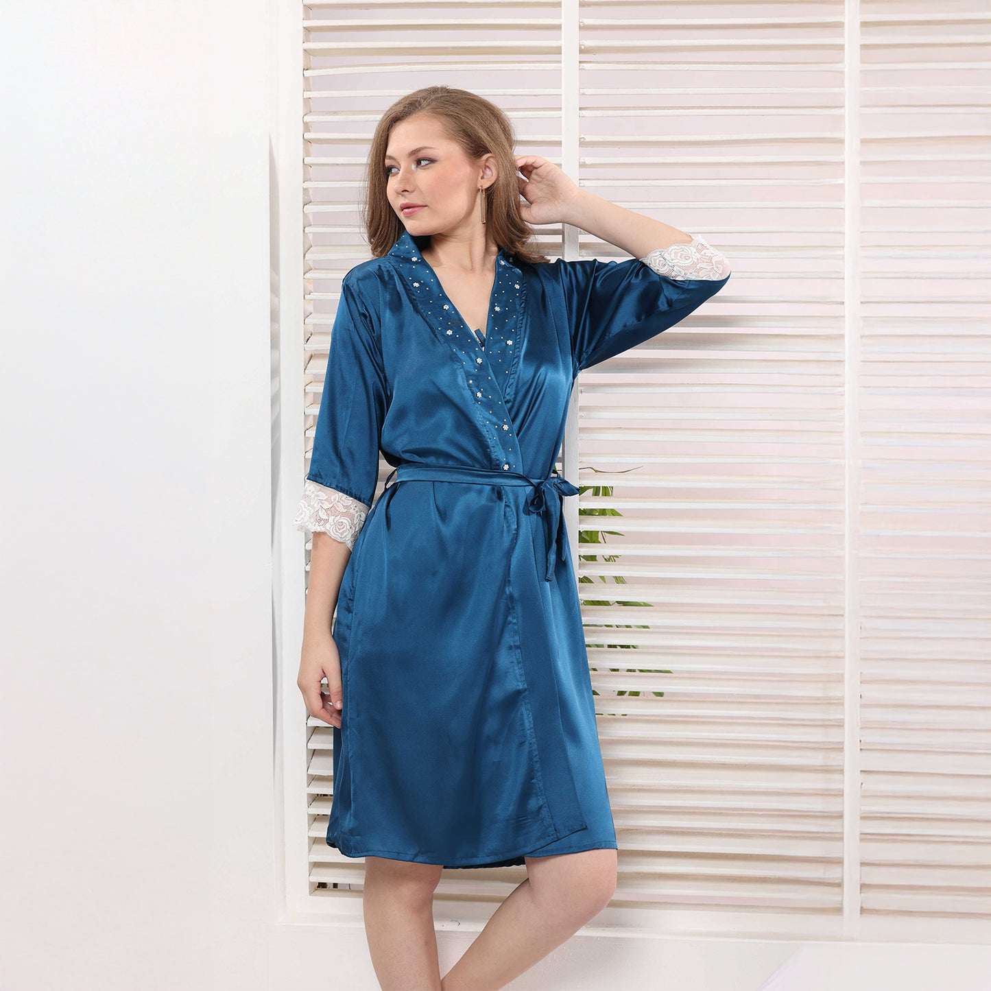 Japanese Satin Women Nightdress set