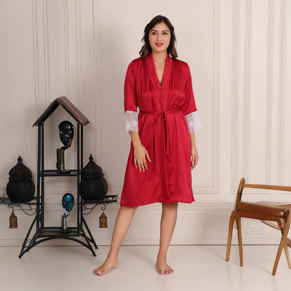 Japanese Satin Nighty Set