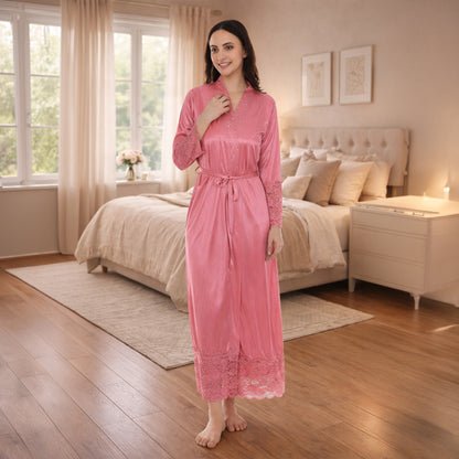 Bridal Satin Nightdress Set