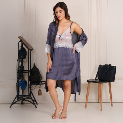 Japanese Satin Nighty Set