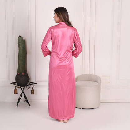 Women Satin Nightwear Set