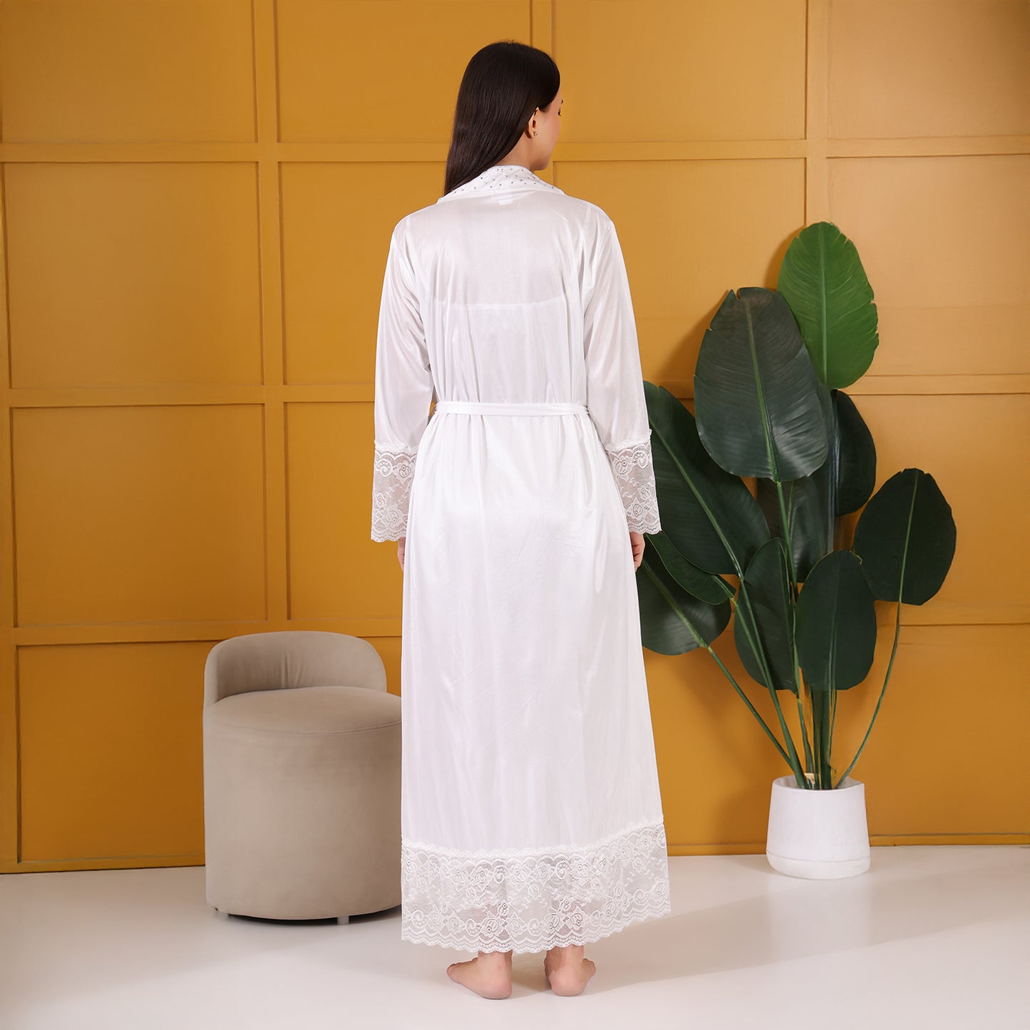 Bridal Satin Nightdress Set