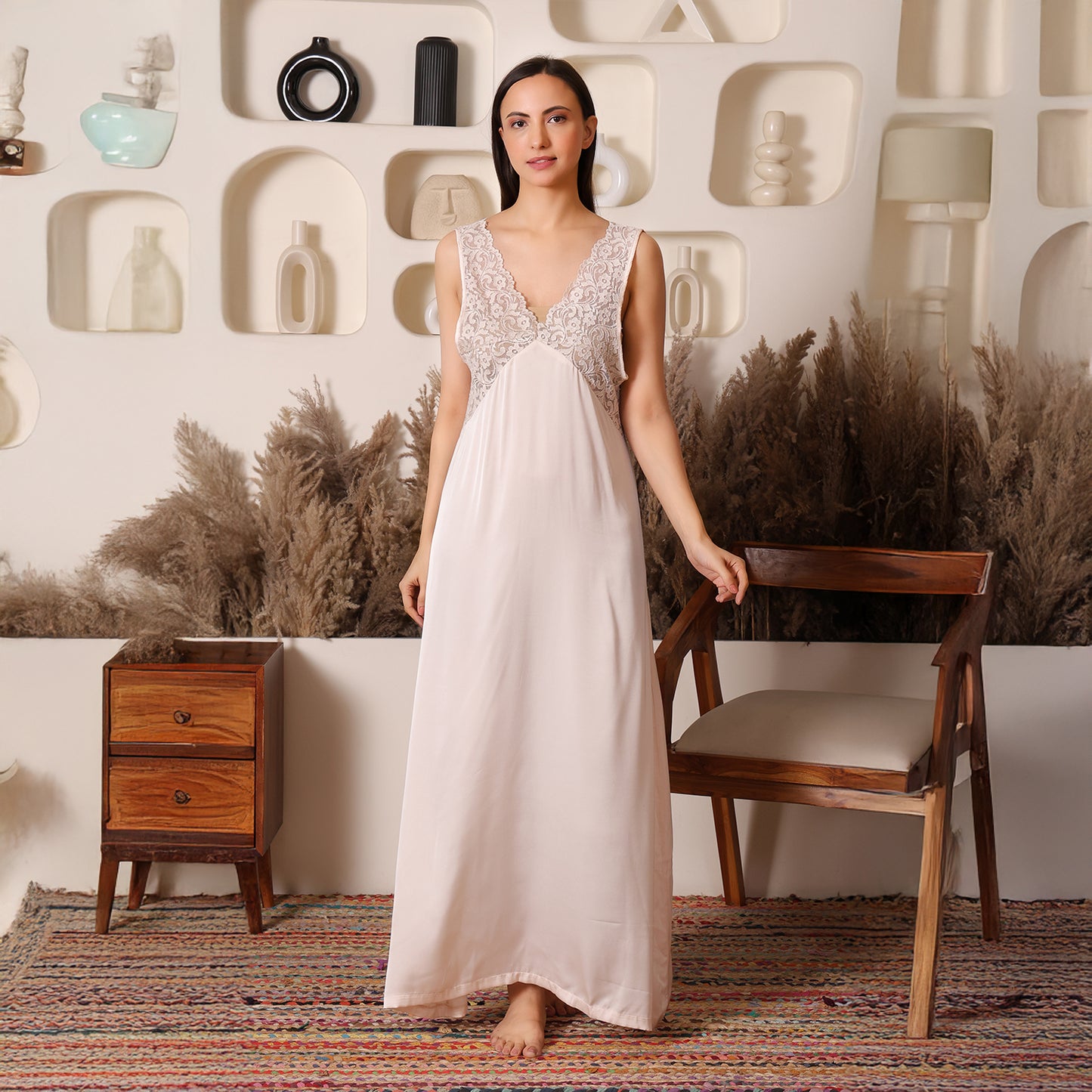 Women Premium Long Nightdress