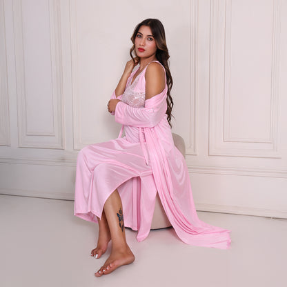 Women Satin Nightwear Set