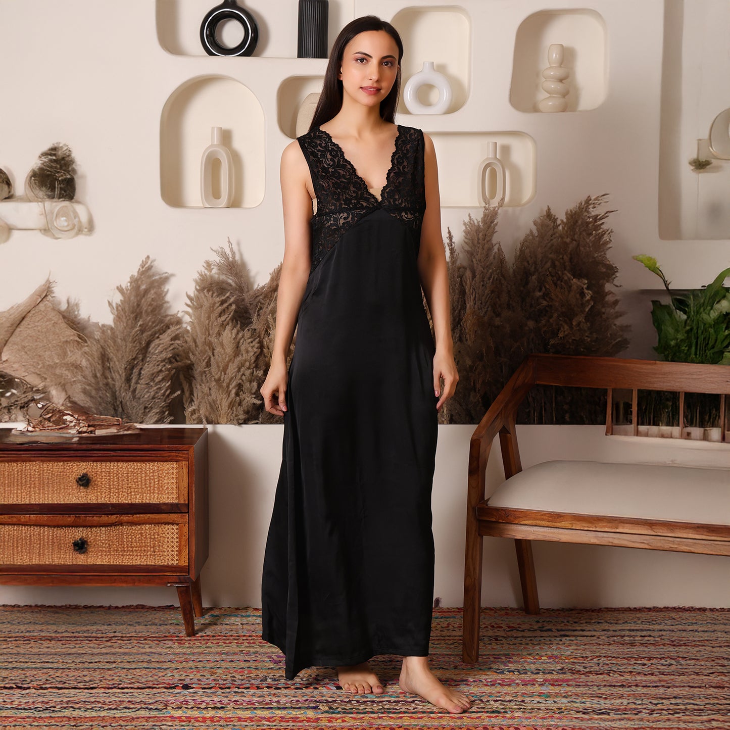 Women Premium Long Nightdress