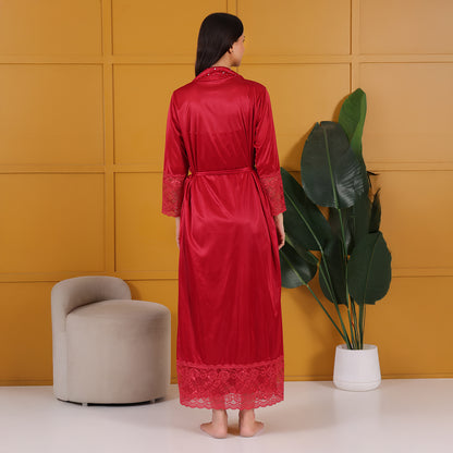 Bridal Satin Nightdress Set