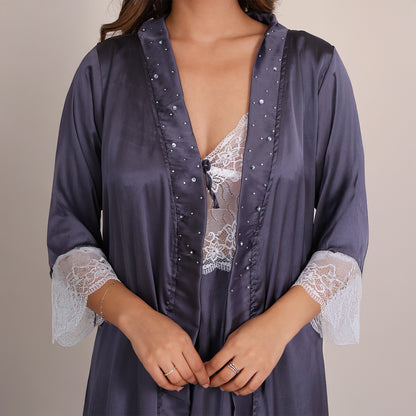 Japanese Satin Nighty Set