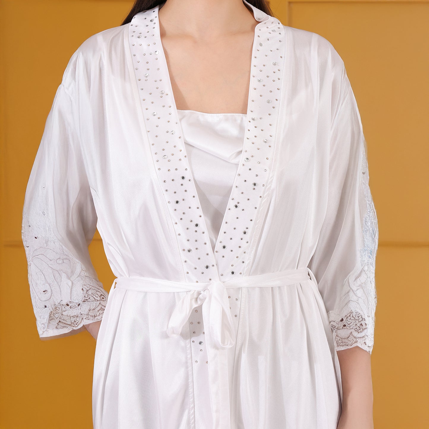 Bridal Satin Nightdress Set