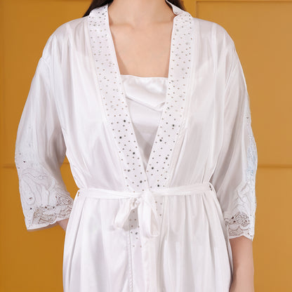 Bridal Satin Nightdress Set