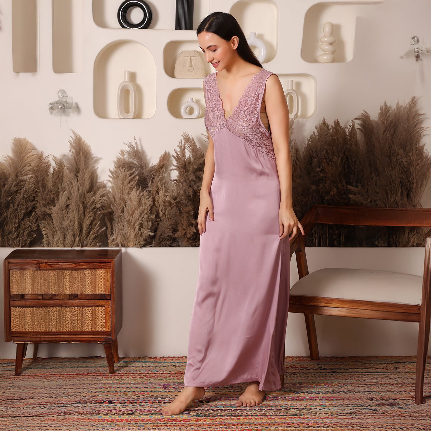 Women Premium Long Nightdress