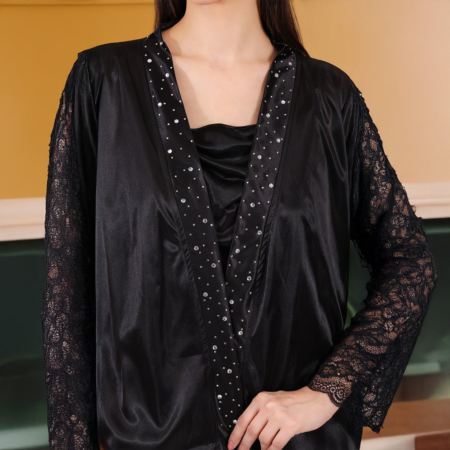 Bridal Satin Nightdress Set