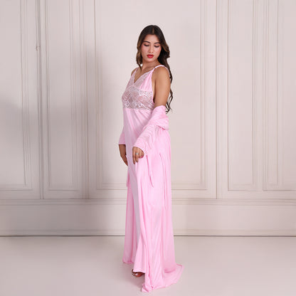 Women Satin Nightwear Set – House of Elorra LLP