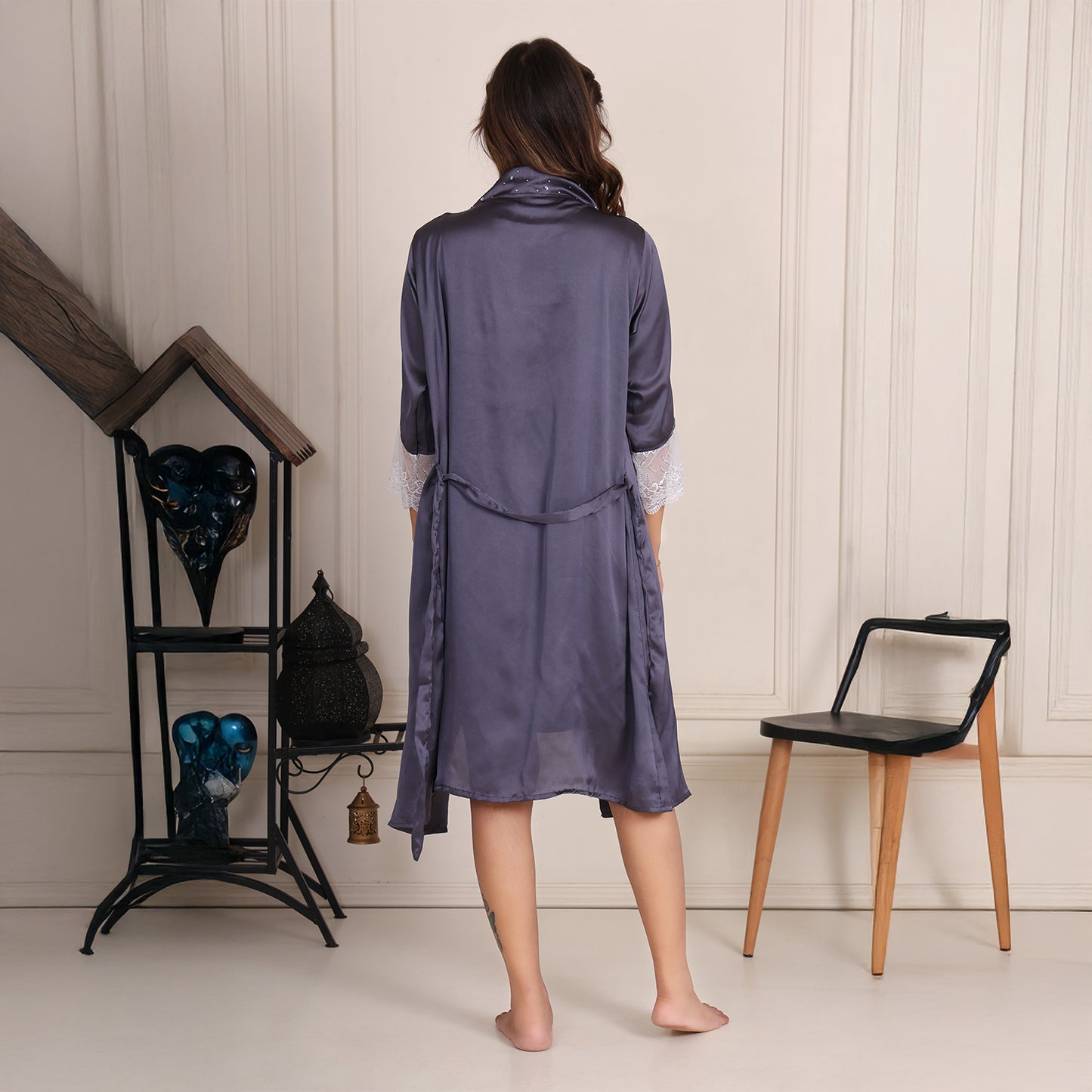 Japanese Satin Nighty Set