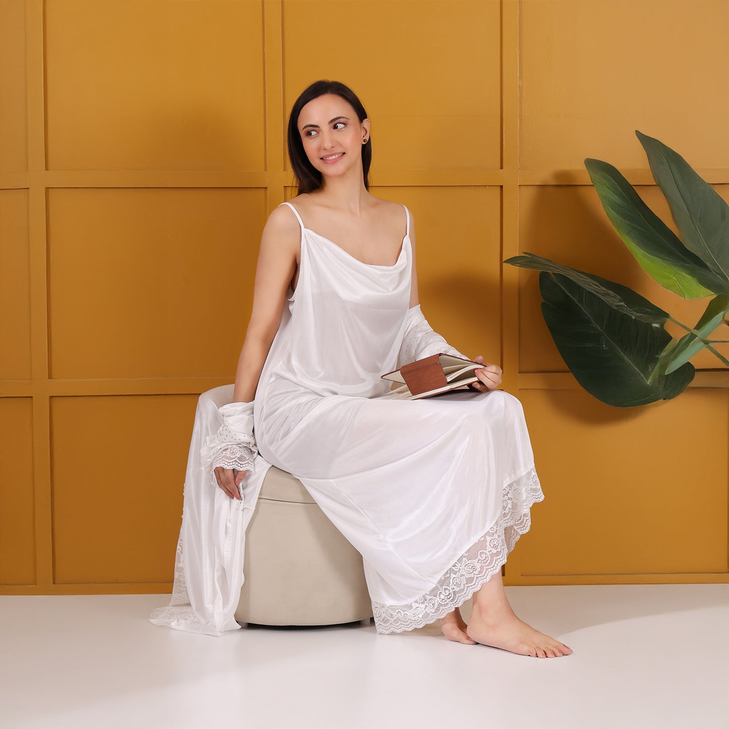 Bridal Satin Nightdress Set