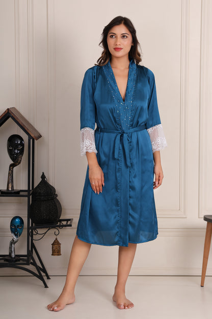 Japanese Satin Nighty Set