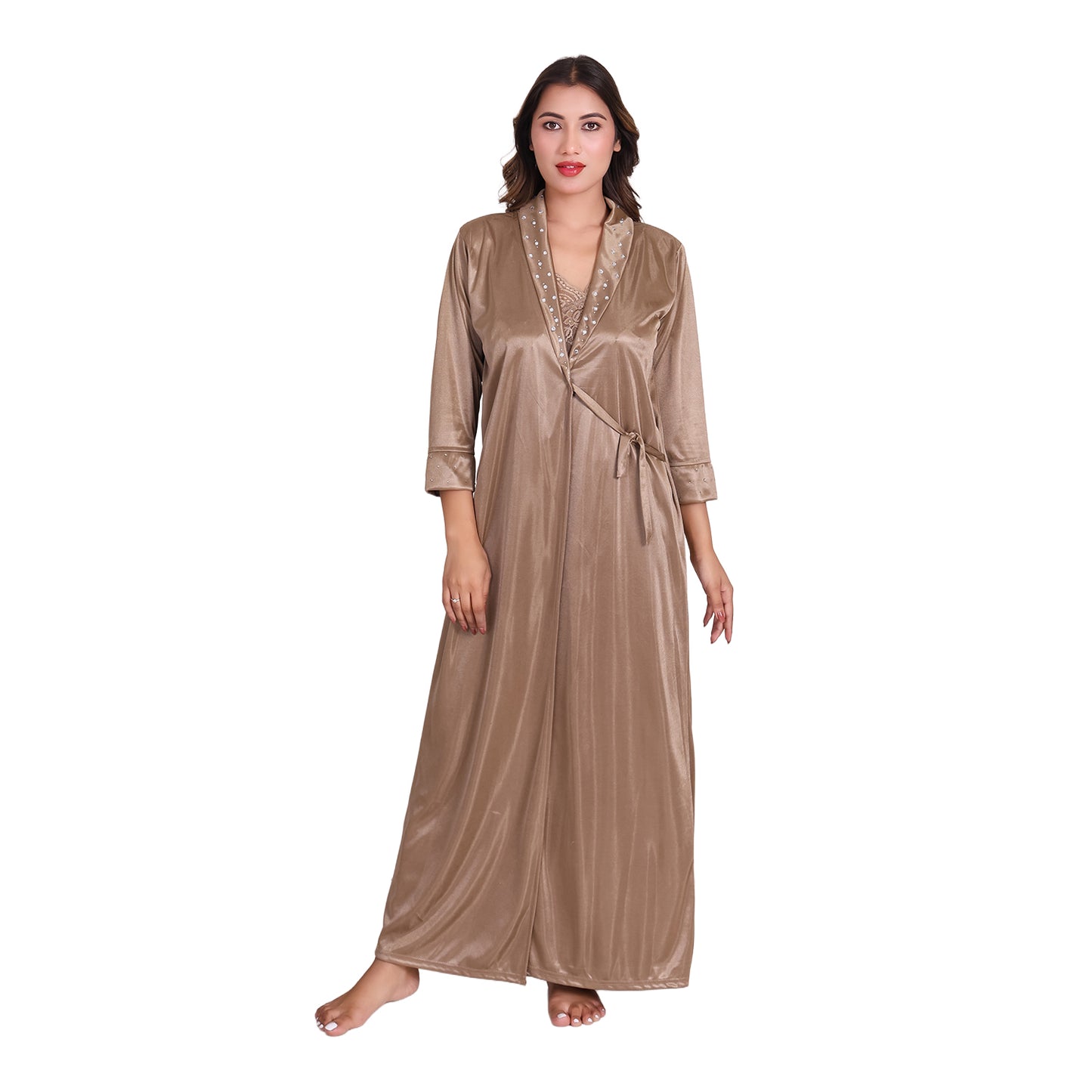 Women Satin Nightwear Set
