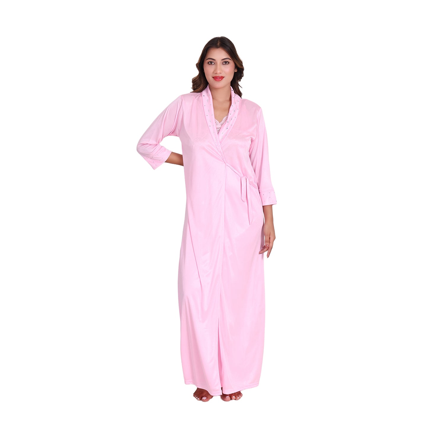 Women Satin Nightwear Set