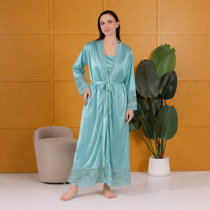 Bridal Satin Nightdress Set